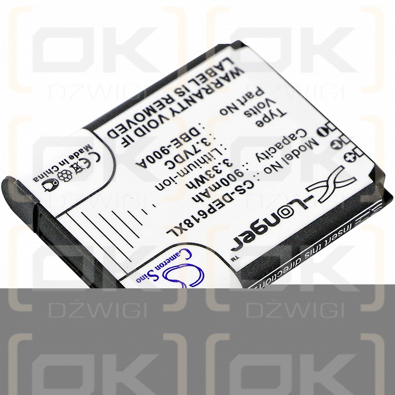 Doro Phoneeasy 618 / DBE-900A 900mAh Li-ion 3.7V (Cameron Sino)