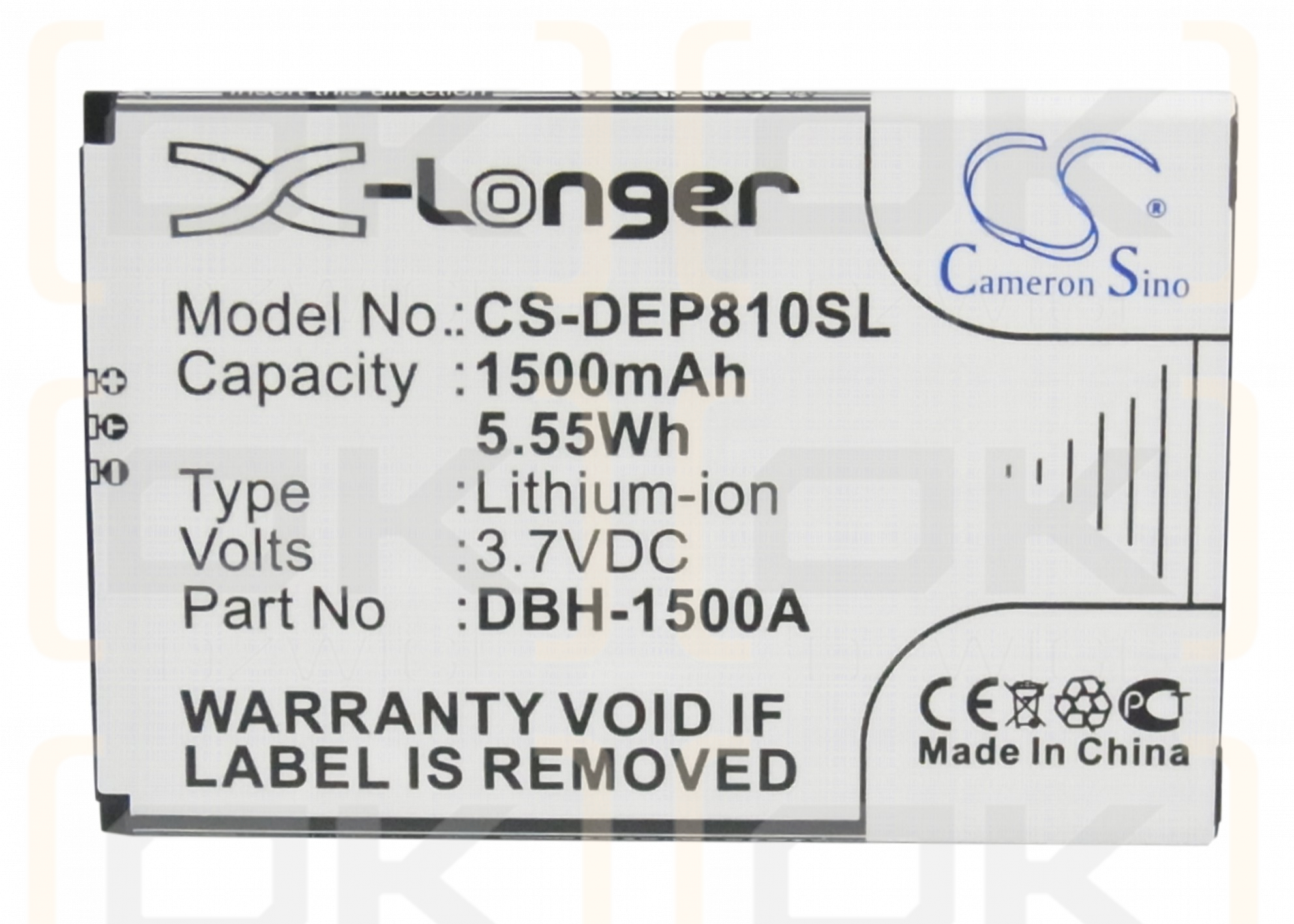 Doro 6379 / DBH-1500A 1500mAh Li-ion 3.7V (Cameron Sino)