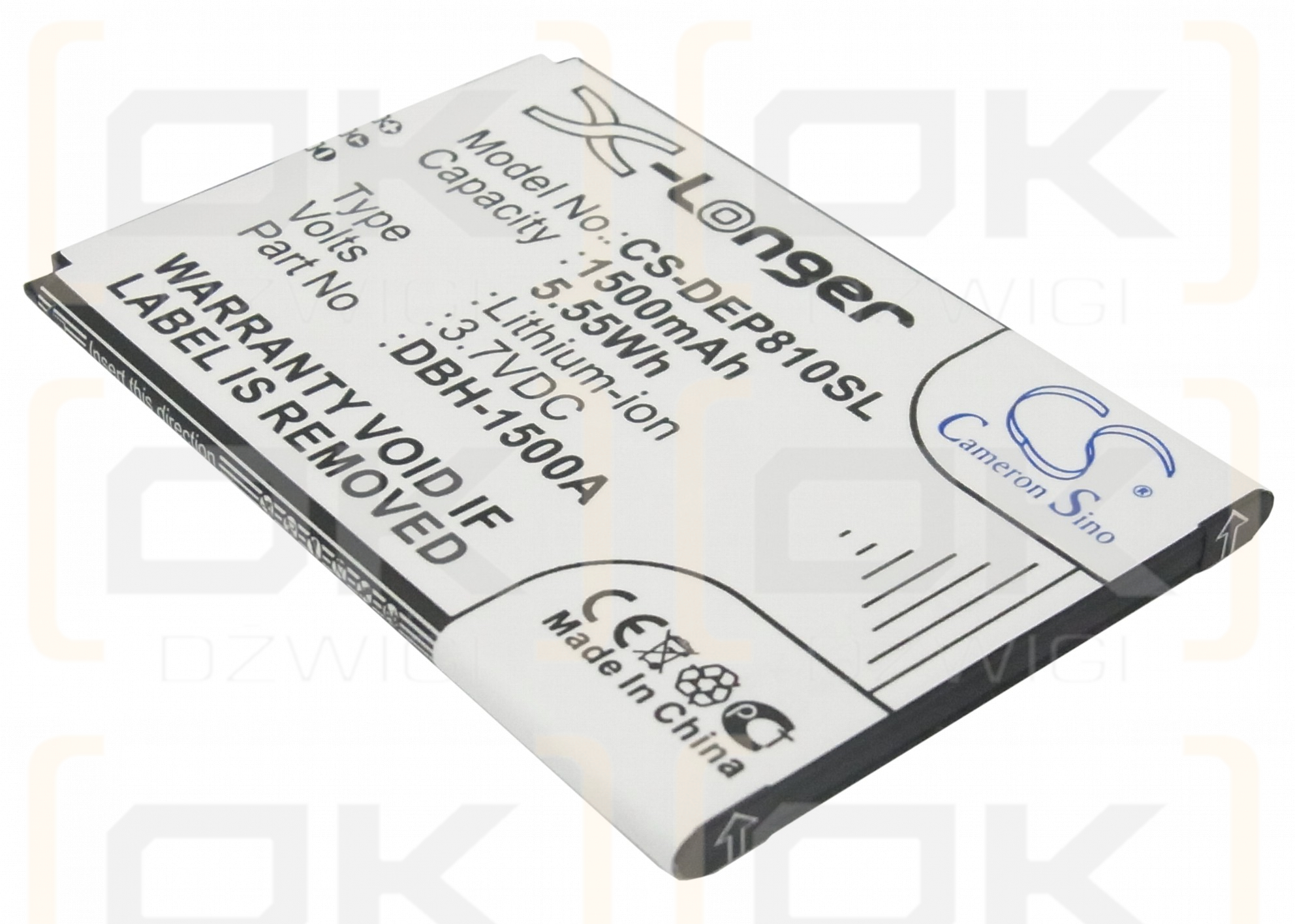 Doro 6379 / DBH-1500A 1500mAh Li-ion 3.7V (Cameron Sino)