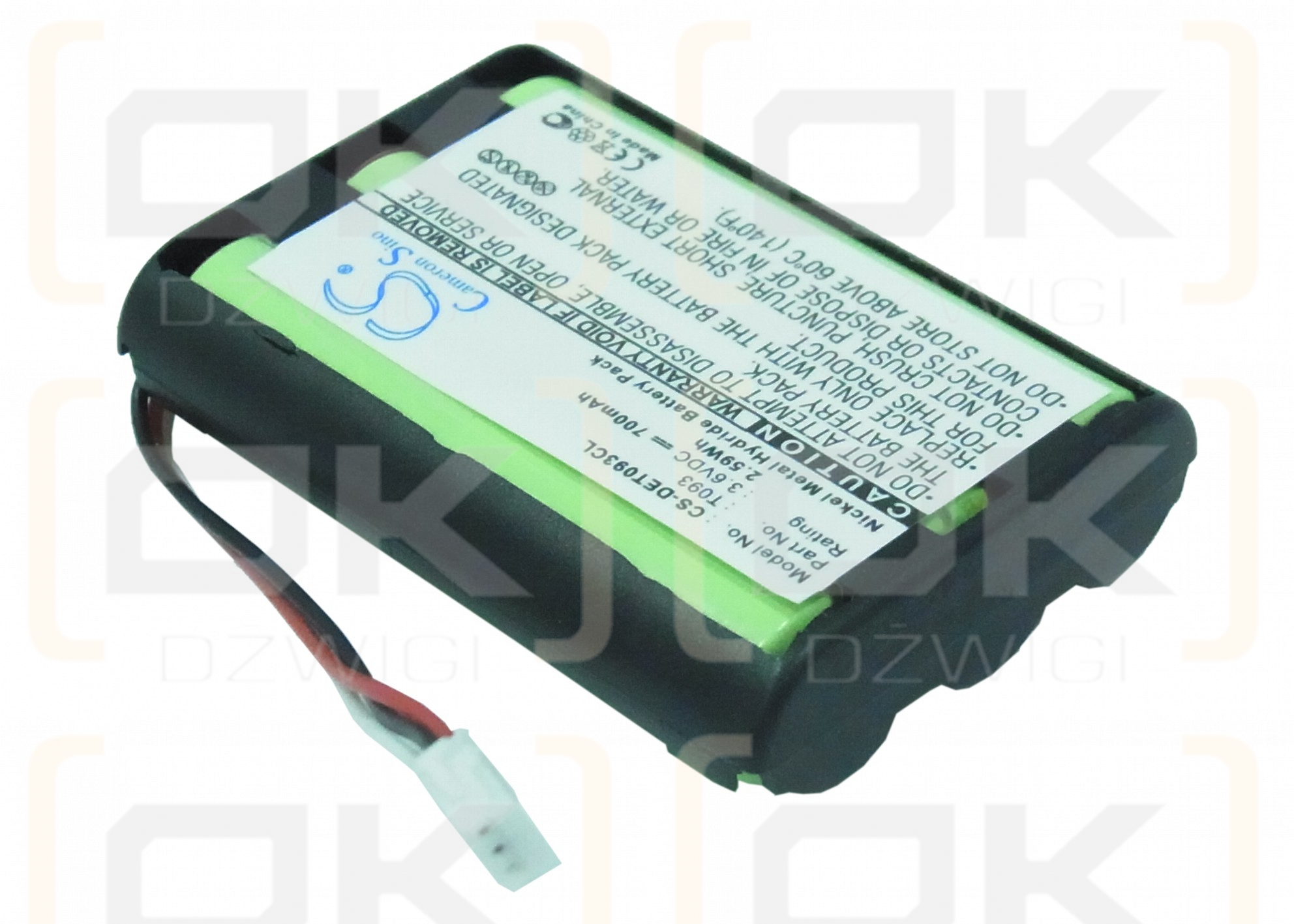 DeTeWe Magic / T093 700 мАч Ni-MH 3,6 В (Cameron Sino)