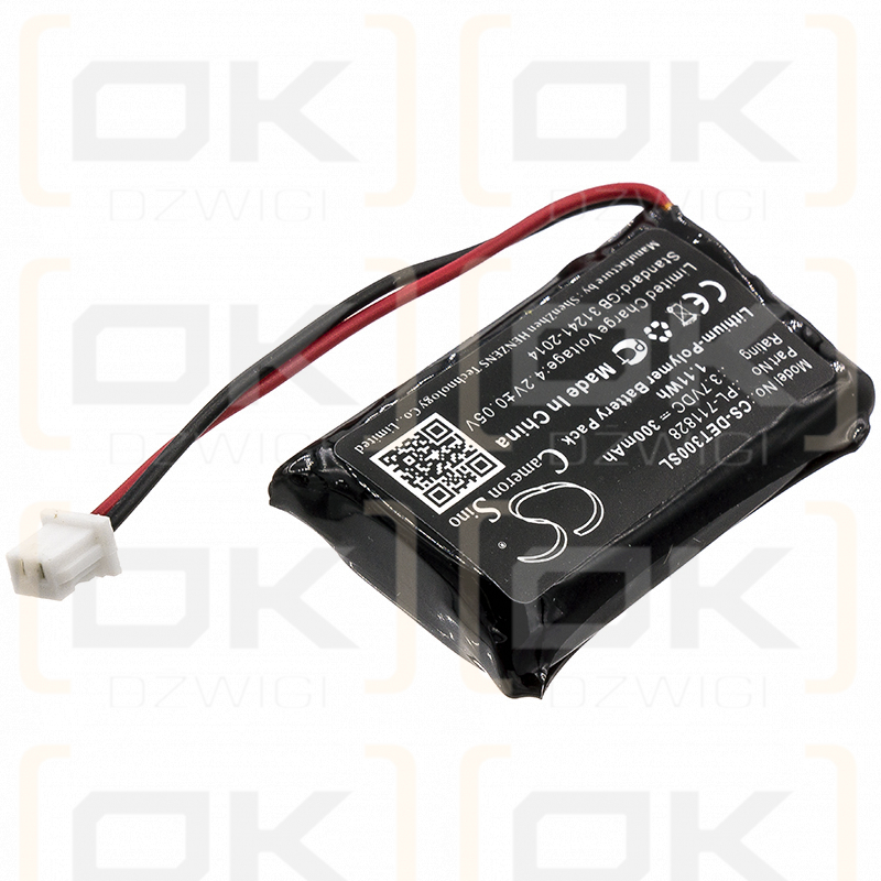 Educator 300TSTransmitter / PL-711828 300 mAh Li-Polymer 3,7 V (Cameron Sino)