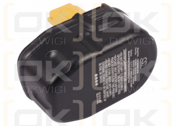 DeWalt DW999KQ / DC9091 1500 mAh Ni-MH 14,4 V (Cameron Sino)