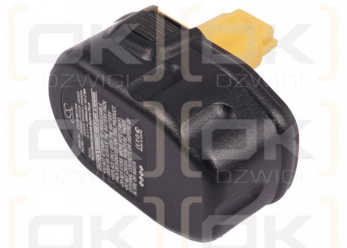 DeWalt DW999KQ / DC9091 3000mAh Ni-MH 14.4V (Cameron Sino)