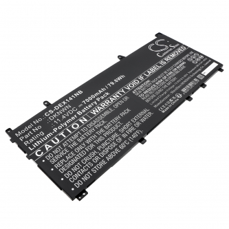 DELL Alienware X14 R2 / 0DKNWN 7000 mAh Li-Polymer 11,4 V (Cameron Sino)
