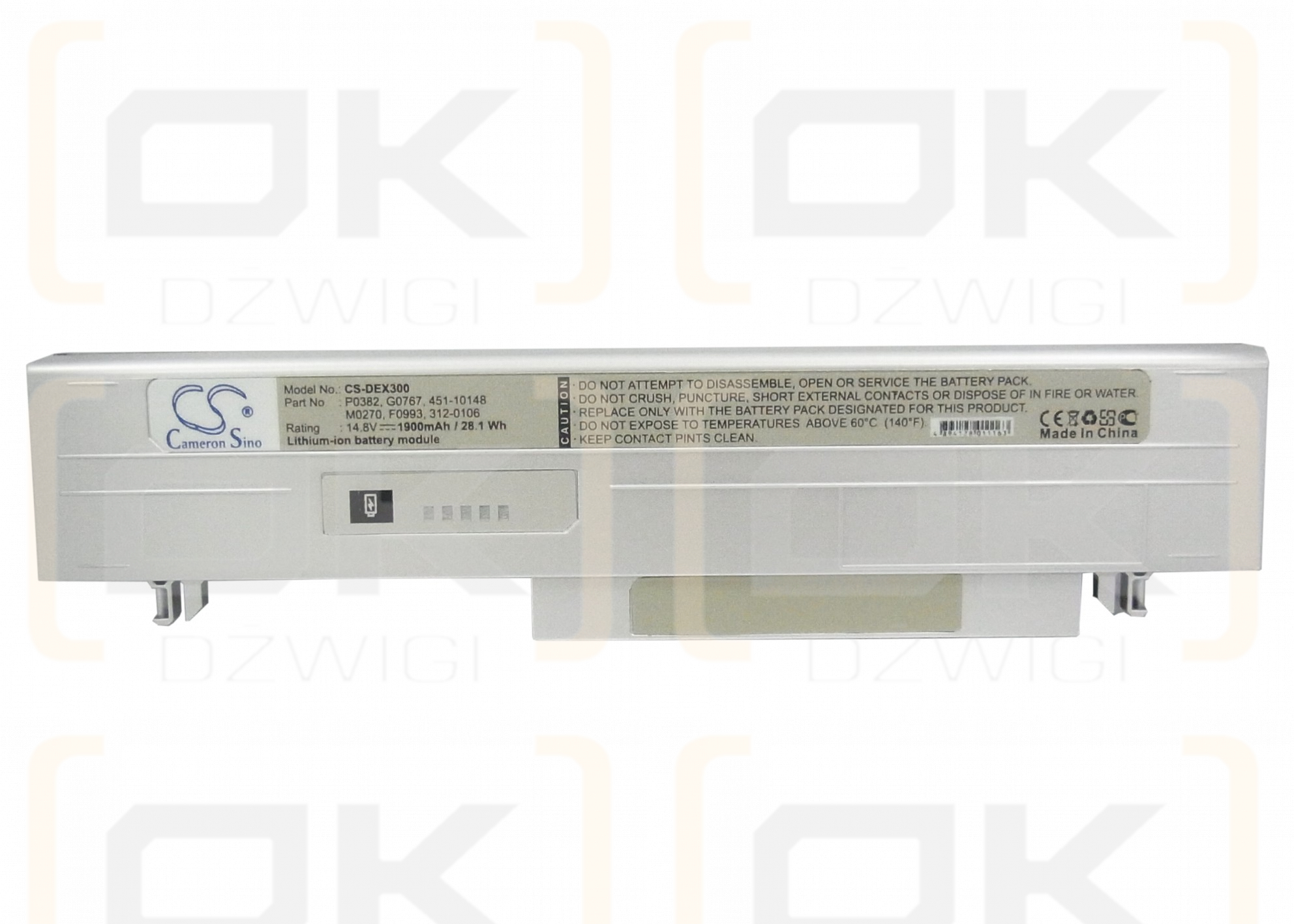 Dell Latitude X300 / 312-0106 1900 mAh Li-Ion 14,8 V (Cameron Sino)