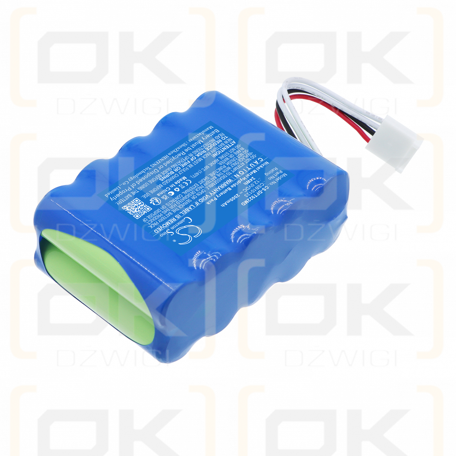 Сменный аккумулятор для портативного жгута Delfi PTSii / 88888477 2000 мАч Ni-MH 12 В (Cameron Sino)