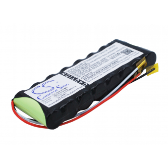 Oxímetro de pulso Datex Ohmeda Biox 3775/120109 2500mAh Ni-MH 9,6V (Cameron Sino)