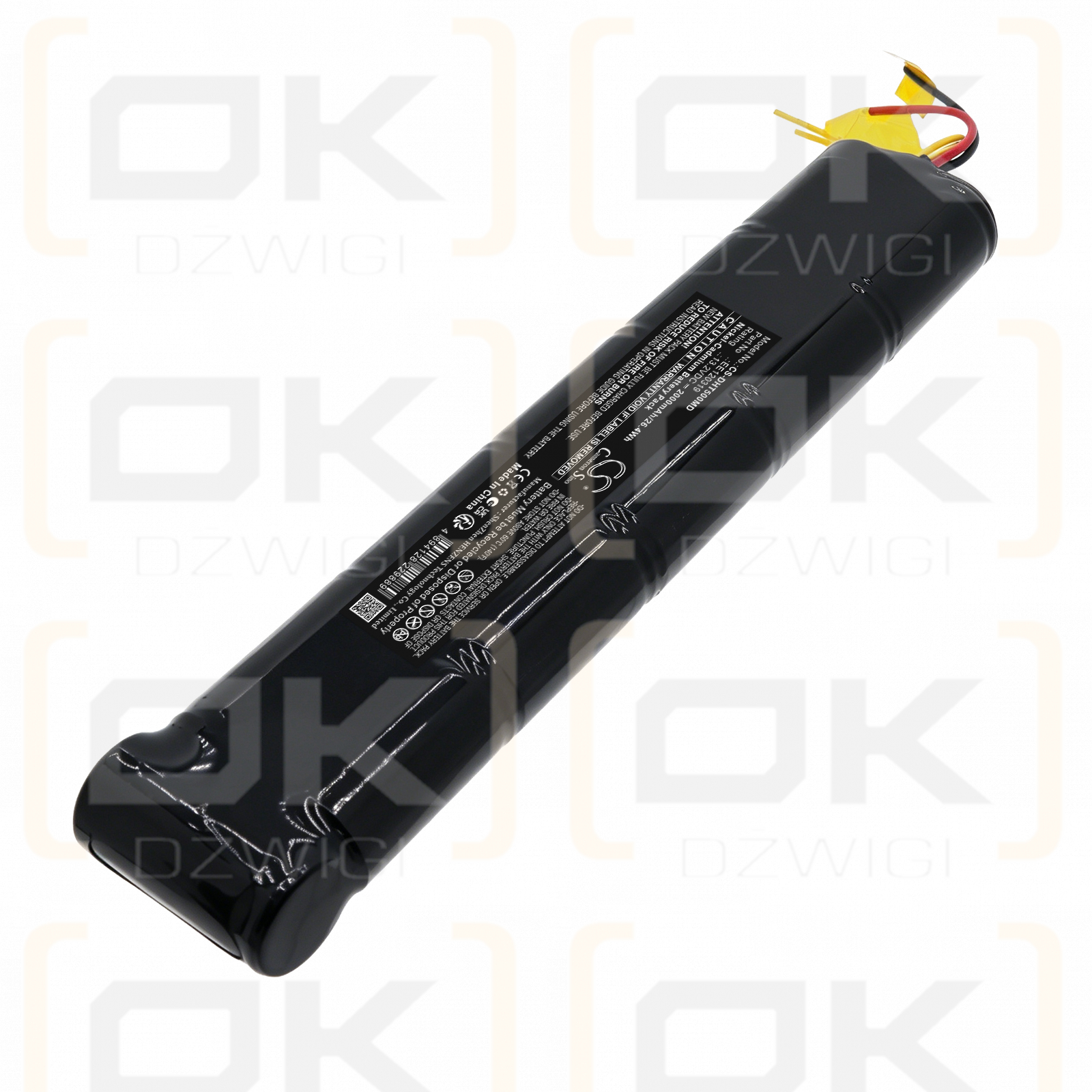 Сменный аккумулятор для компактного монитора Datex AS5 / EE120319 2000 мАч Ni-CD 13,2 В (Cameron Sino)
