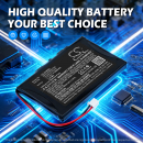 Batería Dell Jukebox HVD3T / BA20203R60700 de 950 mAh, ion de litio y 3,7 V (Cameron Sino)