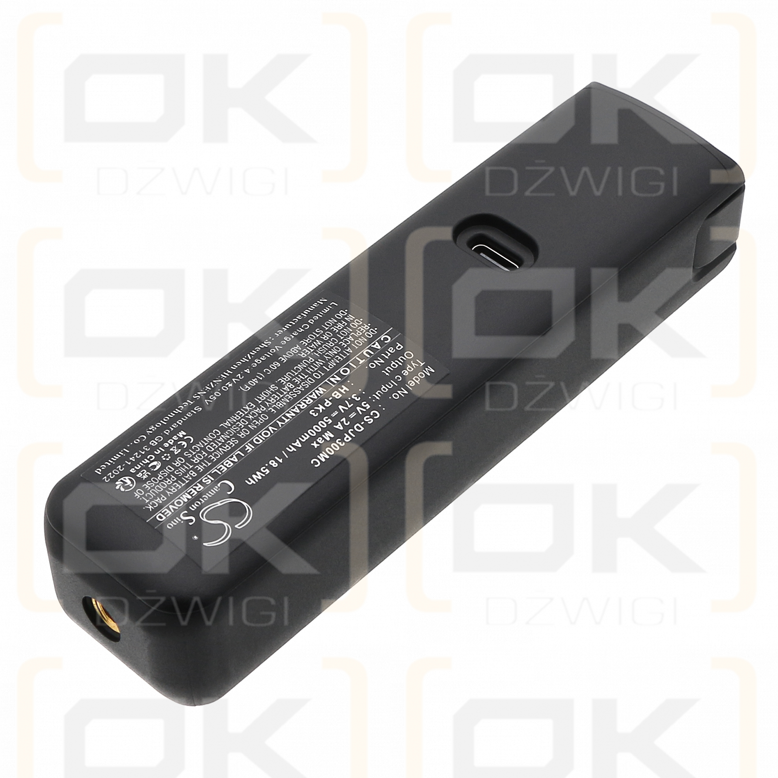 DJI Osmo Pocket 3 Batteriegriff / HB-PK3 5000 mAh Li-Ionen 3,7 V (Cameron Sino)