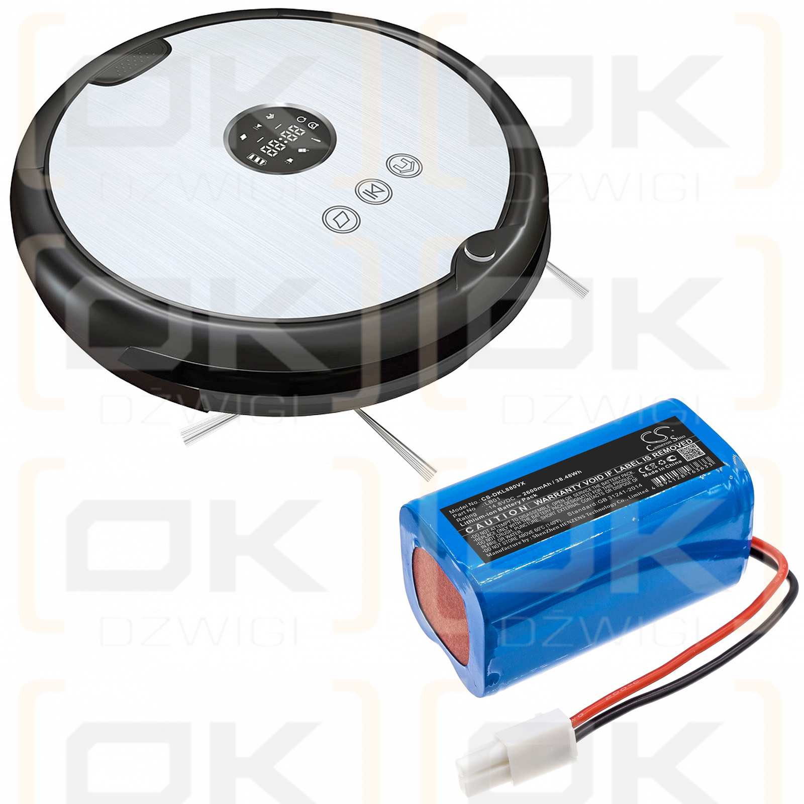 Donkey DL880 / LB01 2600mAh Li-ion 14.8V (Cameron Sino)