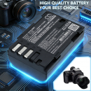 Ersatzakku für Pentax K5IIs / D-LI90 1250 mAh Li-Ion 7,4 V (Cameron Sino)