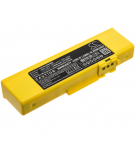 Batería de repuesto para desfibrilador Defibtech Lifeline Pro AED / DBP-2003, 2800 mAh Li-MnO2 12V (Cameron Sino)