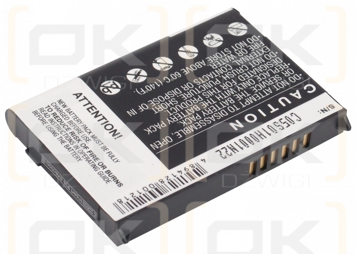T-Mobile MDA Compact III / ARTE160 1300 mAh Li-ion 3.7 V (Cameron Sino)
