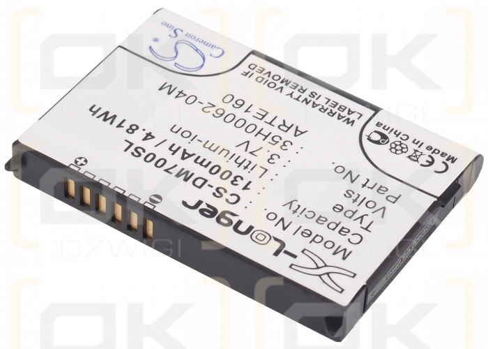 T-Mobile MDA Compact III / ARTE160 1300 mAh Li-ion 3.7 V (Cameron Sino)