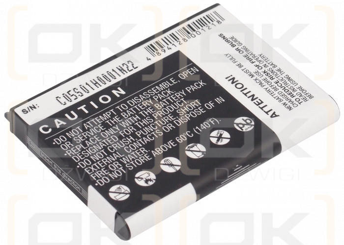 T-Mobile MDA Compact III / ARTE160 1300 mAh Li-ion 3.7 V (Cameron Sino)