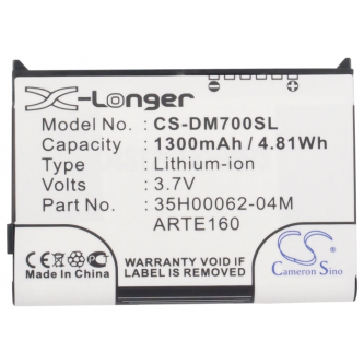 T-Mobile MDA Compact III / ARTE160 1300 mAh Li-Ion 3,7 V (Cameron Sino)