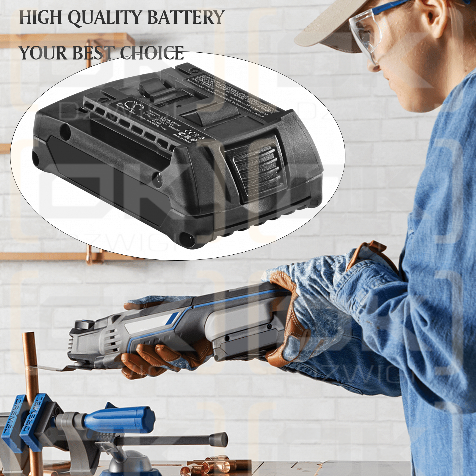 DREMEL US20V / F013CM2000 2000 mAh Li-Ionen 20,0 V (Cameron Sino)