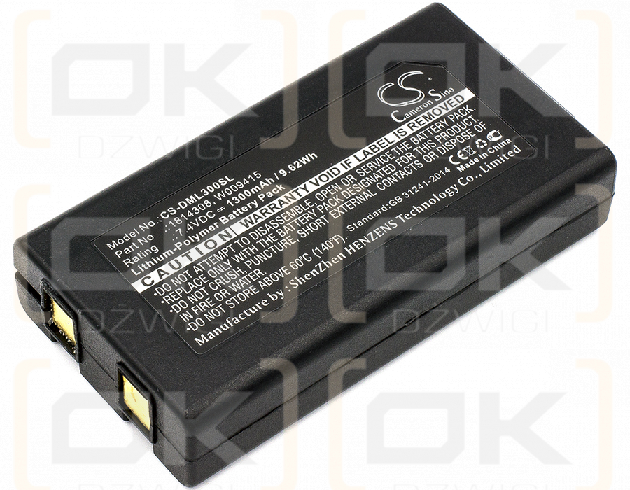 DYMO PnP Wireless / 1814308 1300mAh Li-Polymer 7.4V (Cameron Sino)