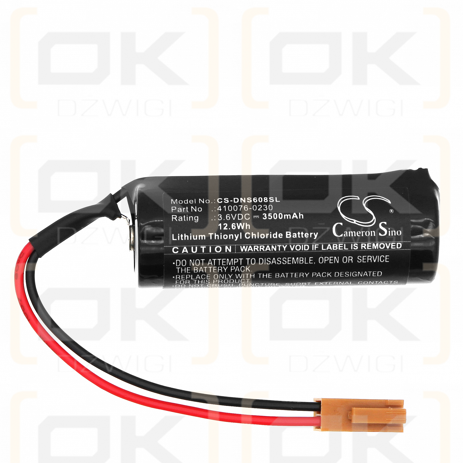 Denso VM-60B1D / 410076-0230 3500mAh Li-SOCl2 3.6V (Cameron Sino)