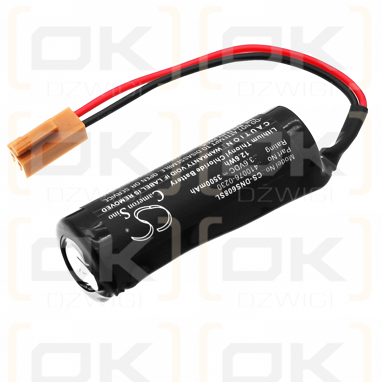 Denso VM-60B1D / 410076-0230 3500mAh Li-SOCl2 3.6V (Cameron Sino)