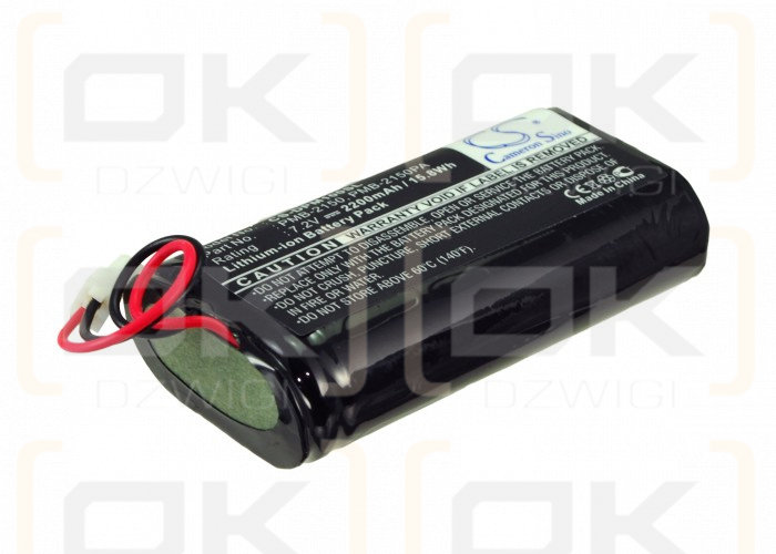 PRESA PM100-BMB / PMB-2150 2200mAh Li-ion 7.2V (Cameron Sino)