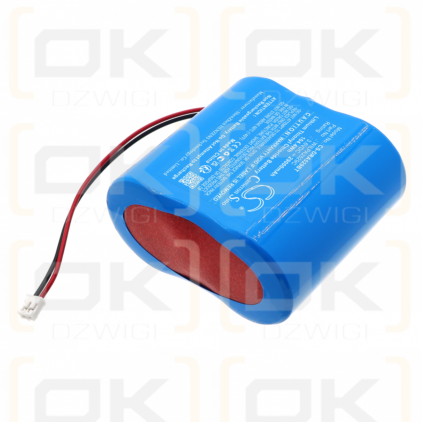 Delta Dore SEFRx / WILPA2529C 29000 mAh Li-SOCl2 3.6 V (Cameron Sino)