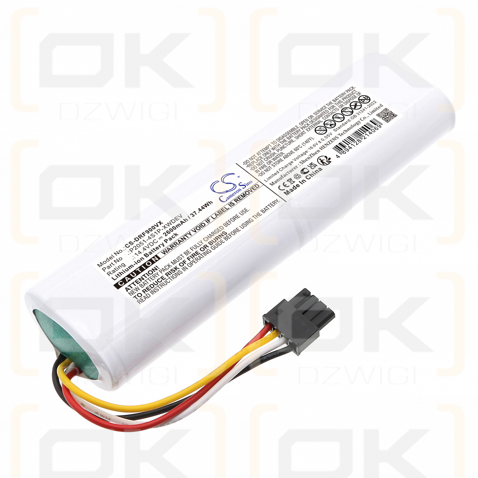 Dreame RLF22GA / P2051-4S1P-XWDEV 2600mAh Li-ion 14.4V (Cameron Sino)
