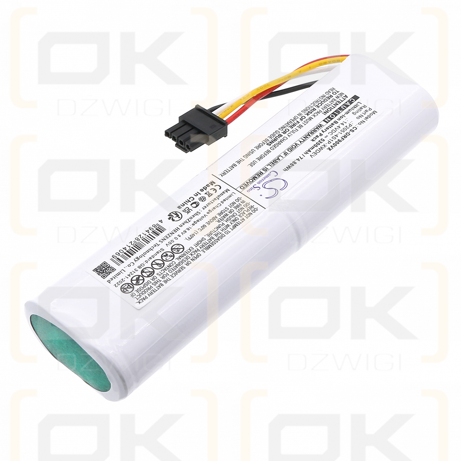 Dreame RLF22GA / P2051-4S1P-XWDEV 5200 мАч Li-ion 14,4 В (Cameron Sino)
