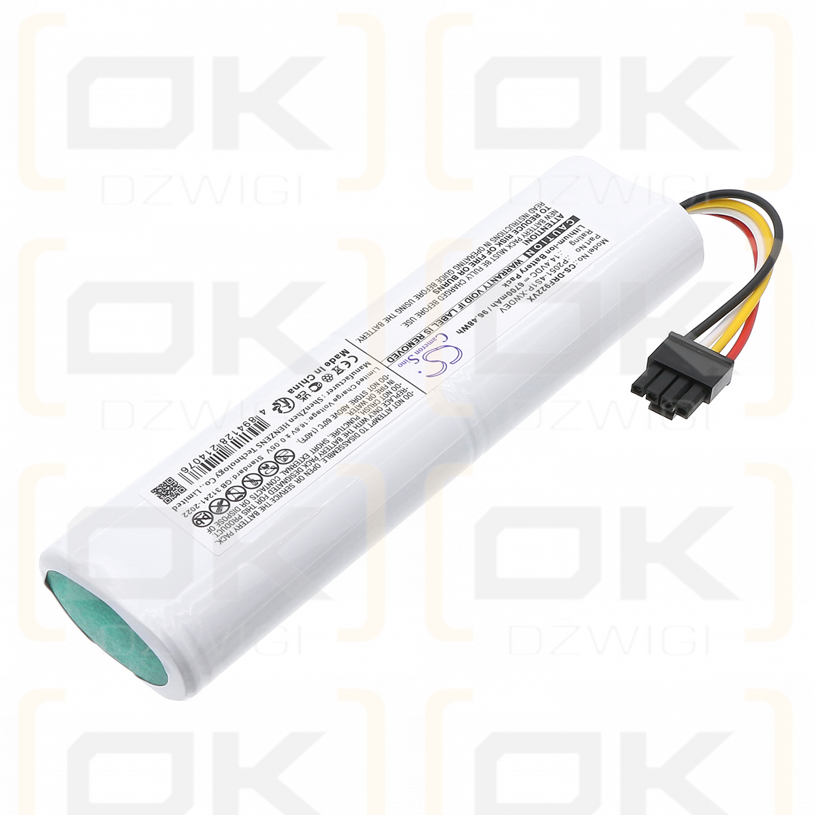 Dreame RLF22GA / P2051-4S1P-XWDEV 6700 мАч Li-ion 14,4 В (Cameron Sino)