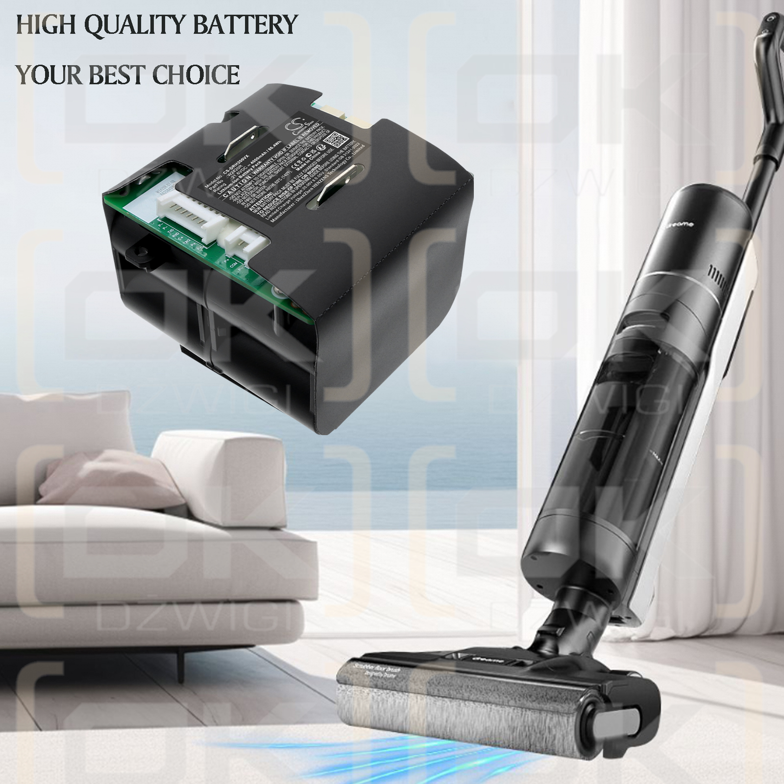 Dreame H20ce / W2420R 4000 mAh Li-Ion 21,6 V (Cameron Sino)