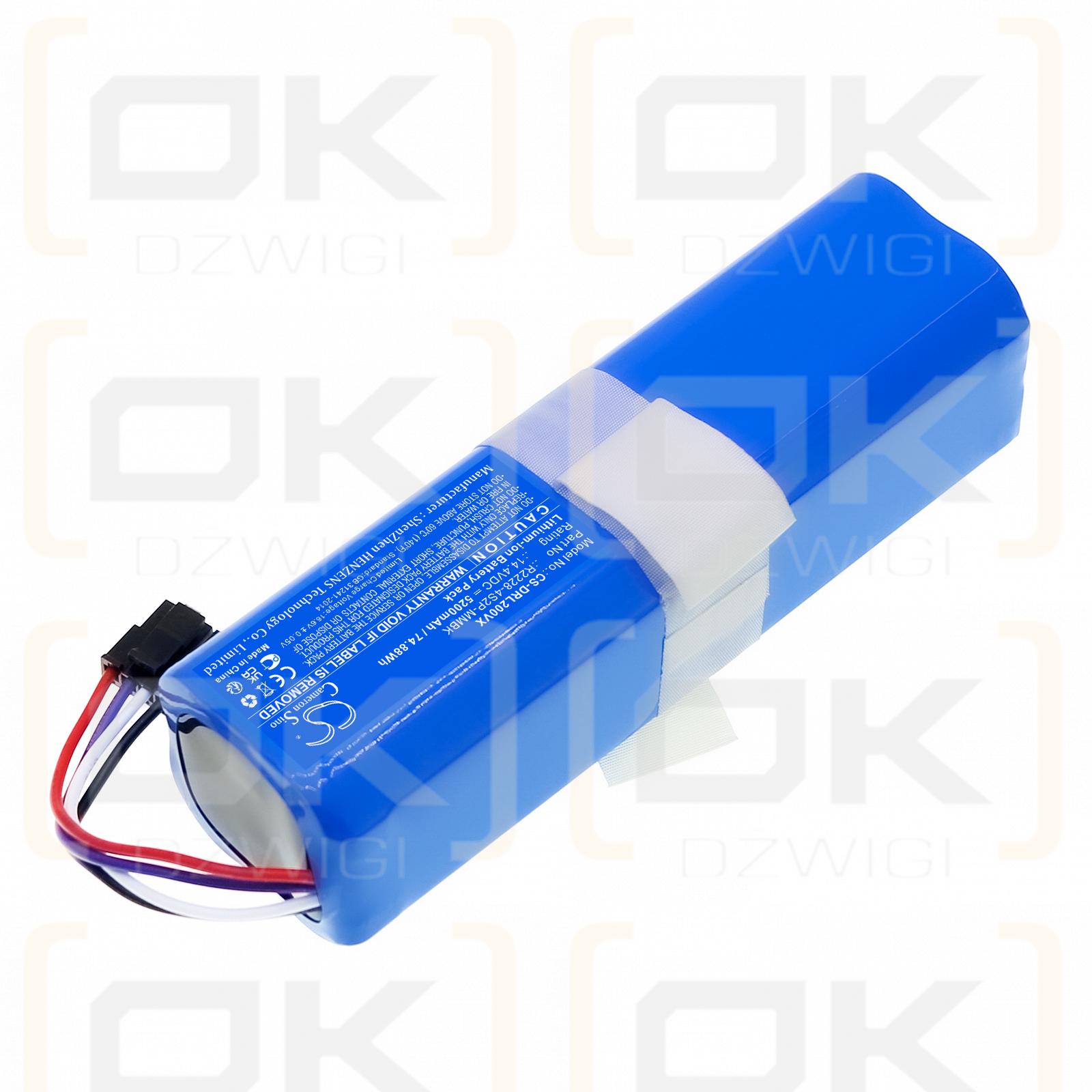 Dreame L10s Ultra Gen2 / R2228-4S2P-MMBK 5200mAh Li-ion 14.4V (Cameron Sino)