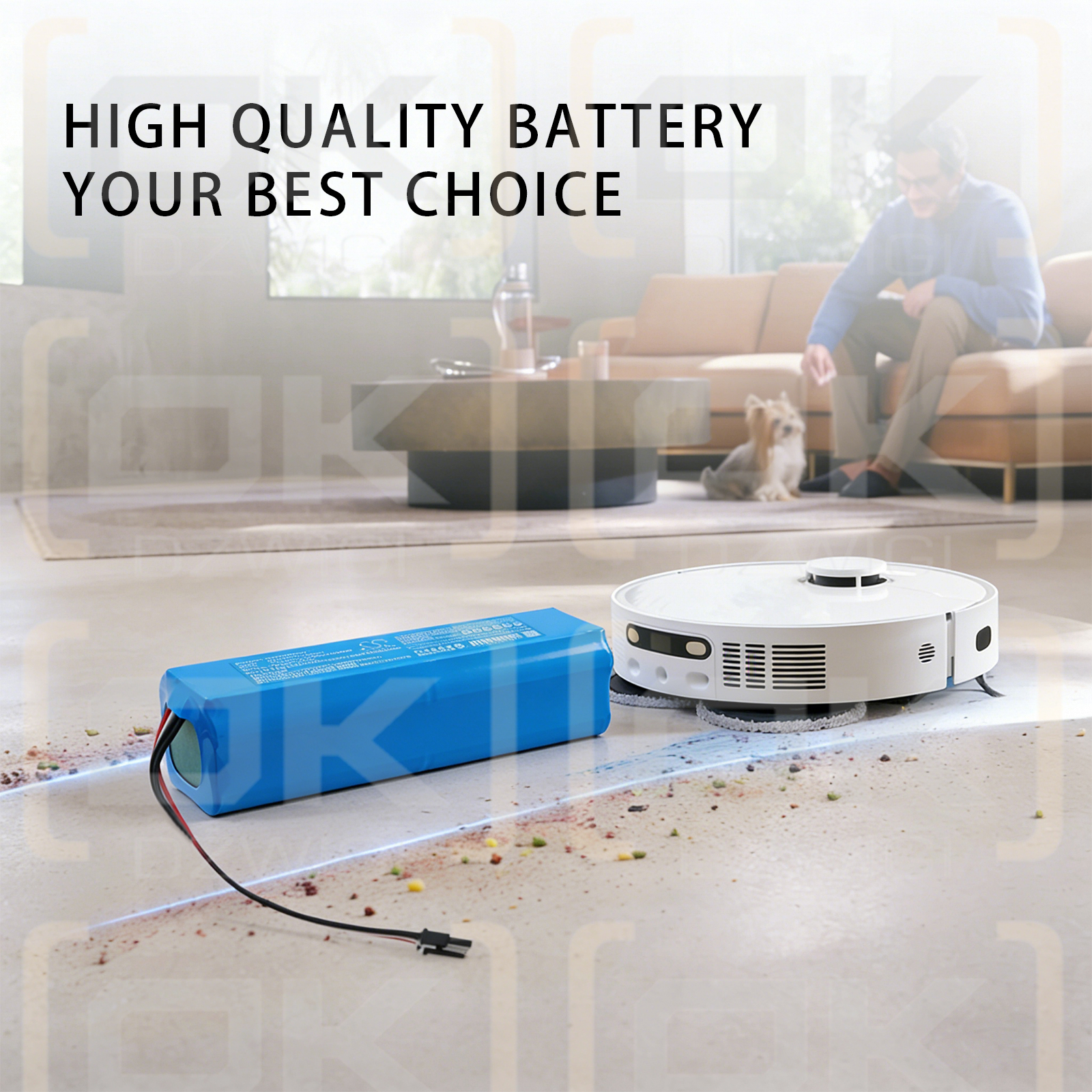 Dreame RCDE0303-1 / R2412-4S2P-FMTEV 5200 mAh Li-ion 14.4 V (Cameron Sino)