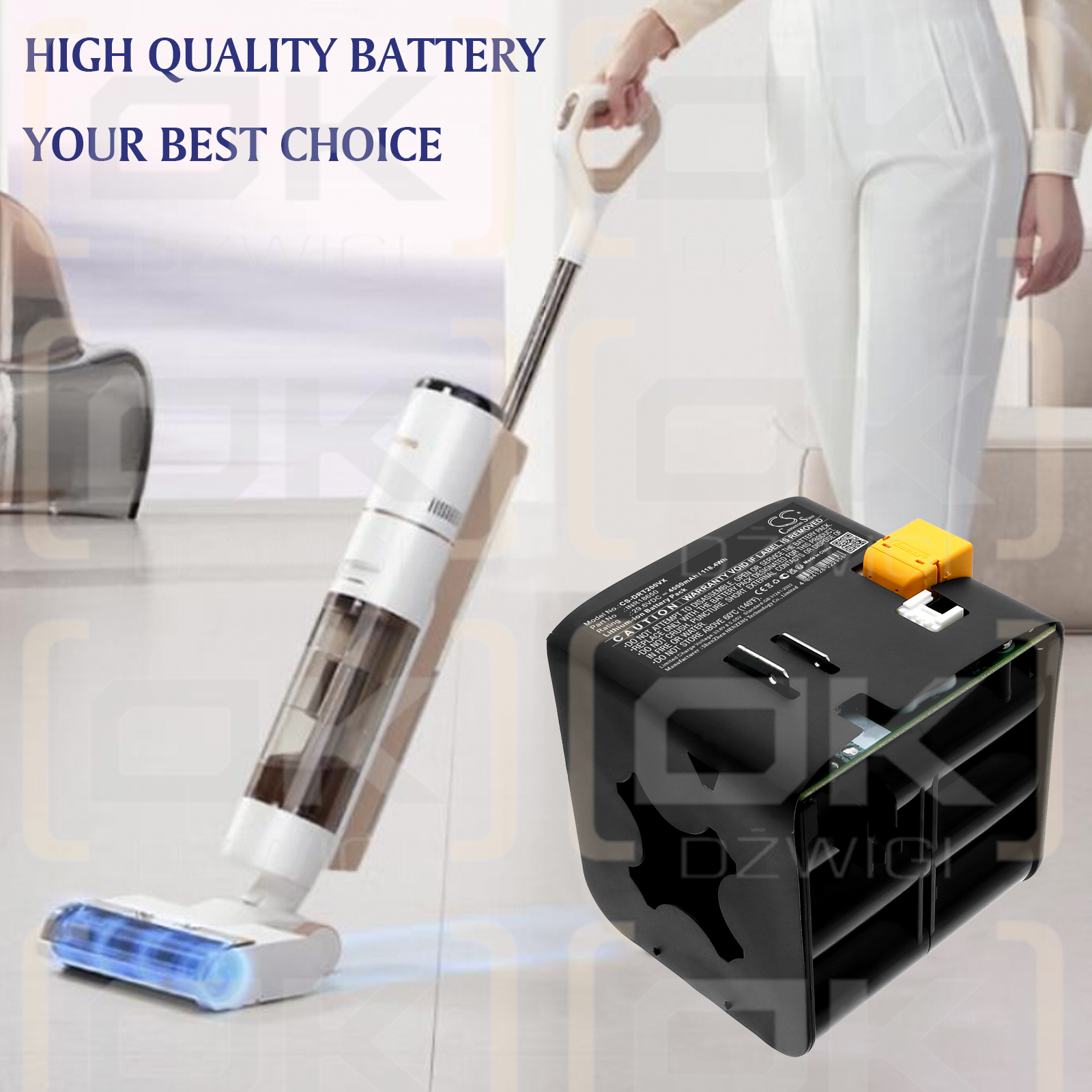 Dreame Mova T20 / INR18650 4000 mAh Li-Ion 29,6 V (Cameron Sino)