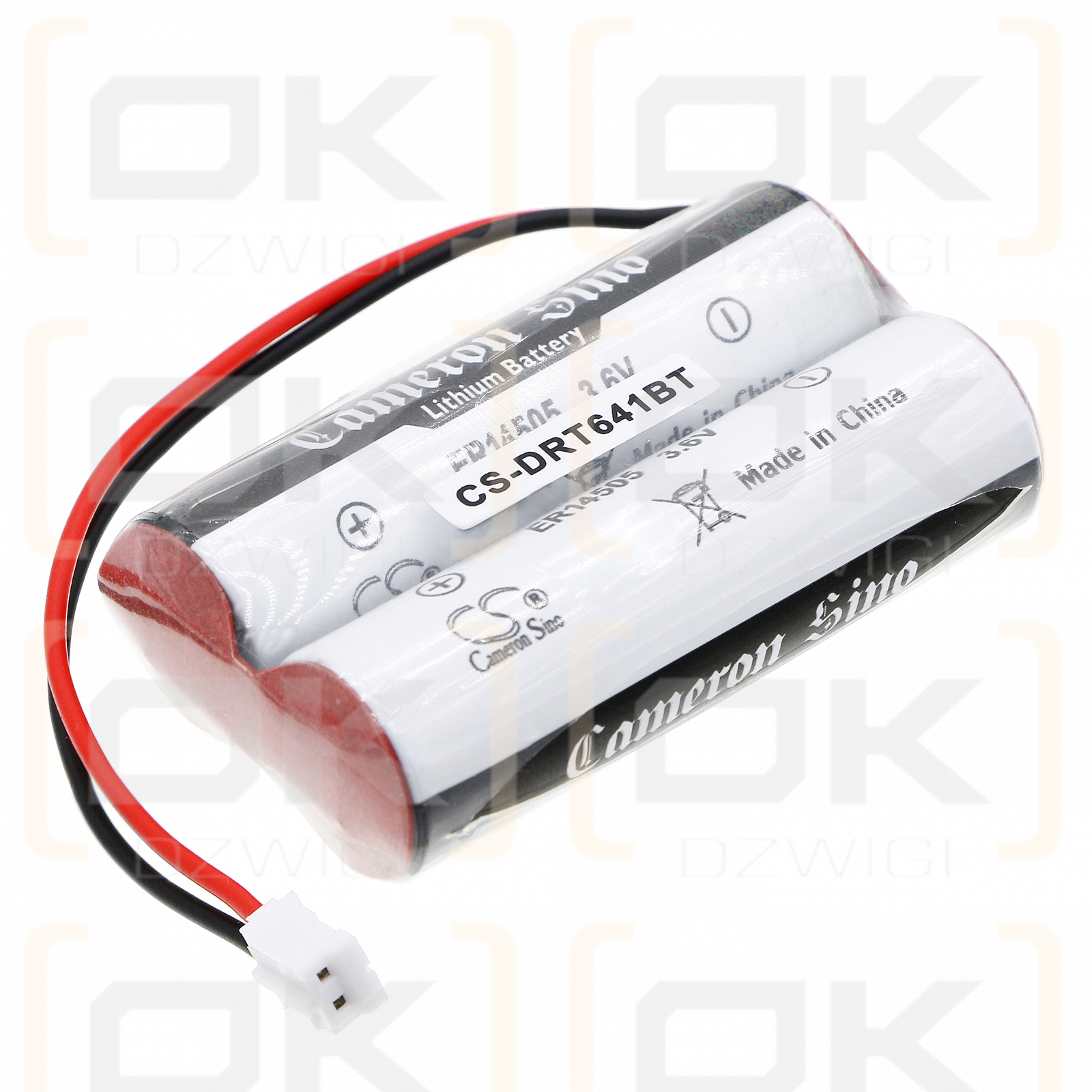 Delta Dore 6416227/2280015 5400mAh Li-SOCl2 3.6V (Cameron Sino)