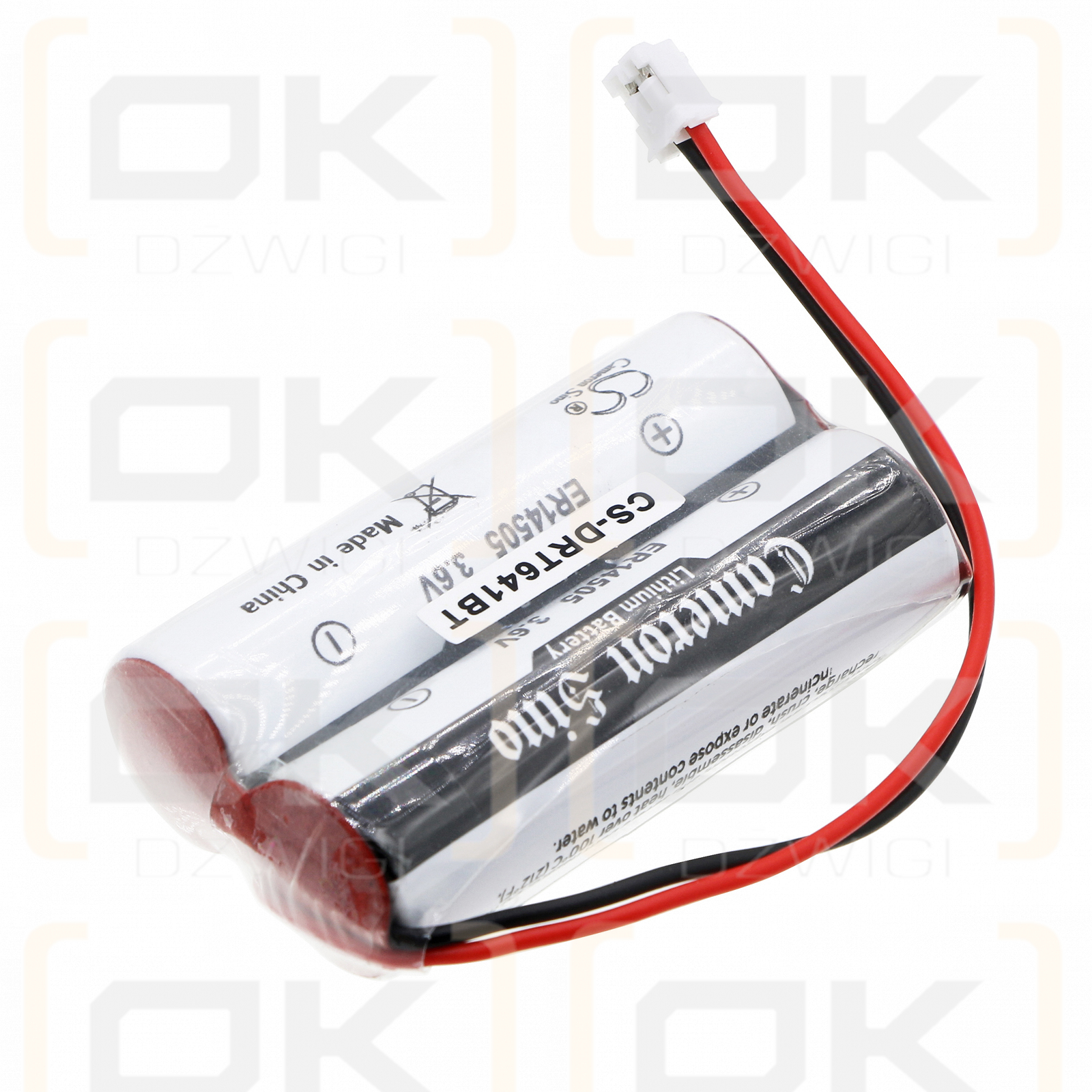 Delta Dore 6416227/2280015 5400mAh Li-SOCl2 3.6V (Cameron Sino)