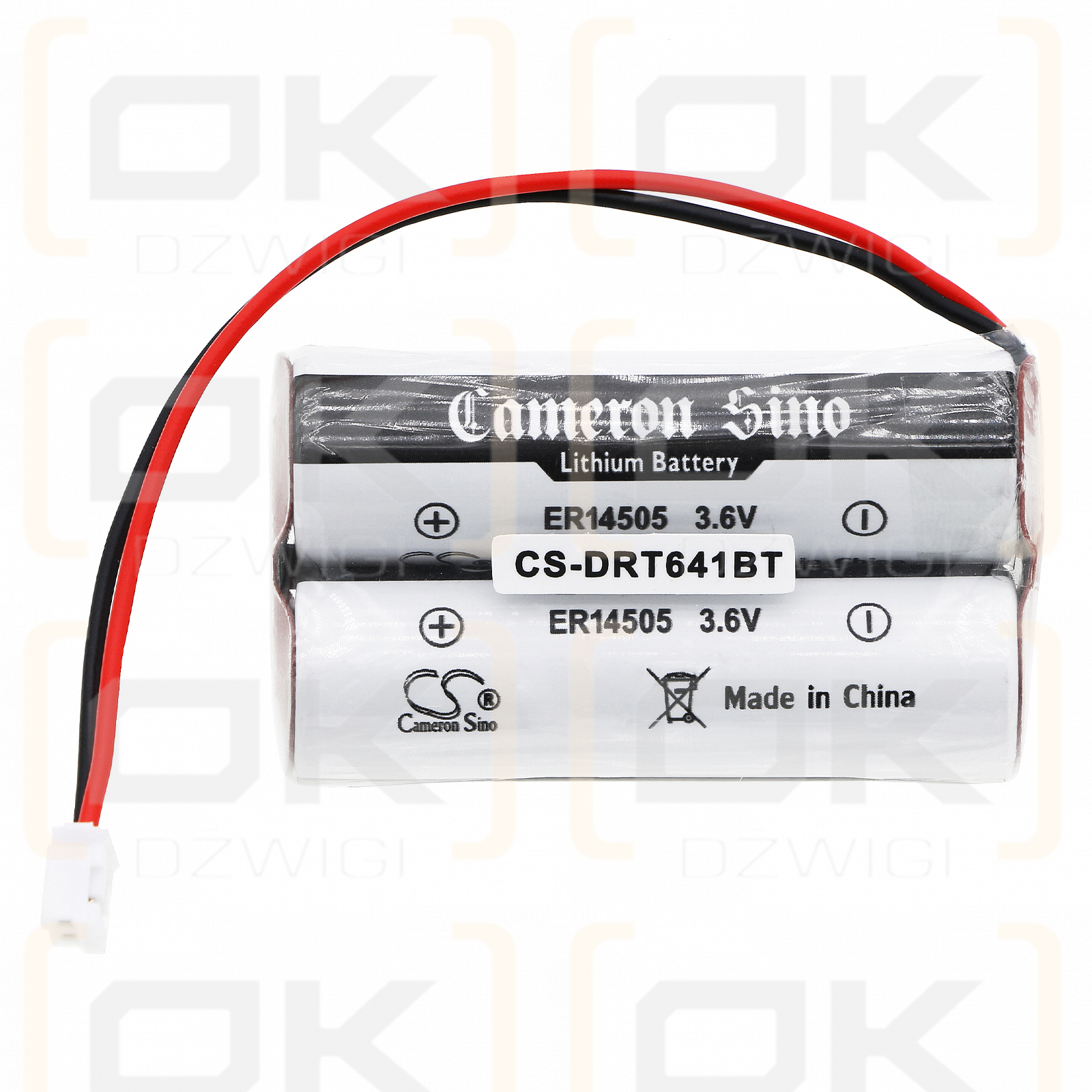 Delta Dore 6416227/2280015 5400mAh Li-SOCl2 3.6V (Cameron Sino)