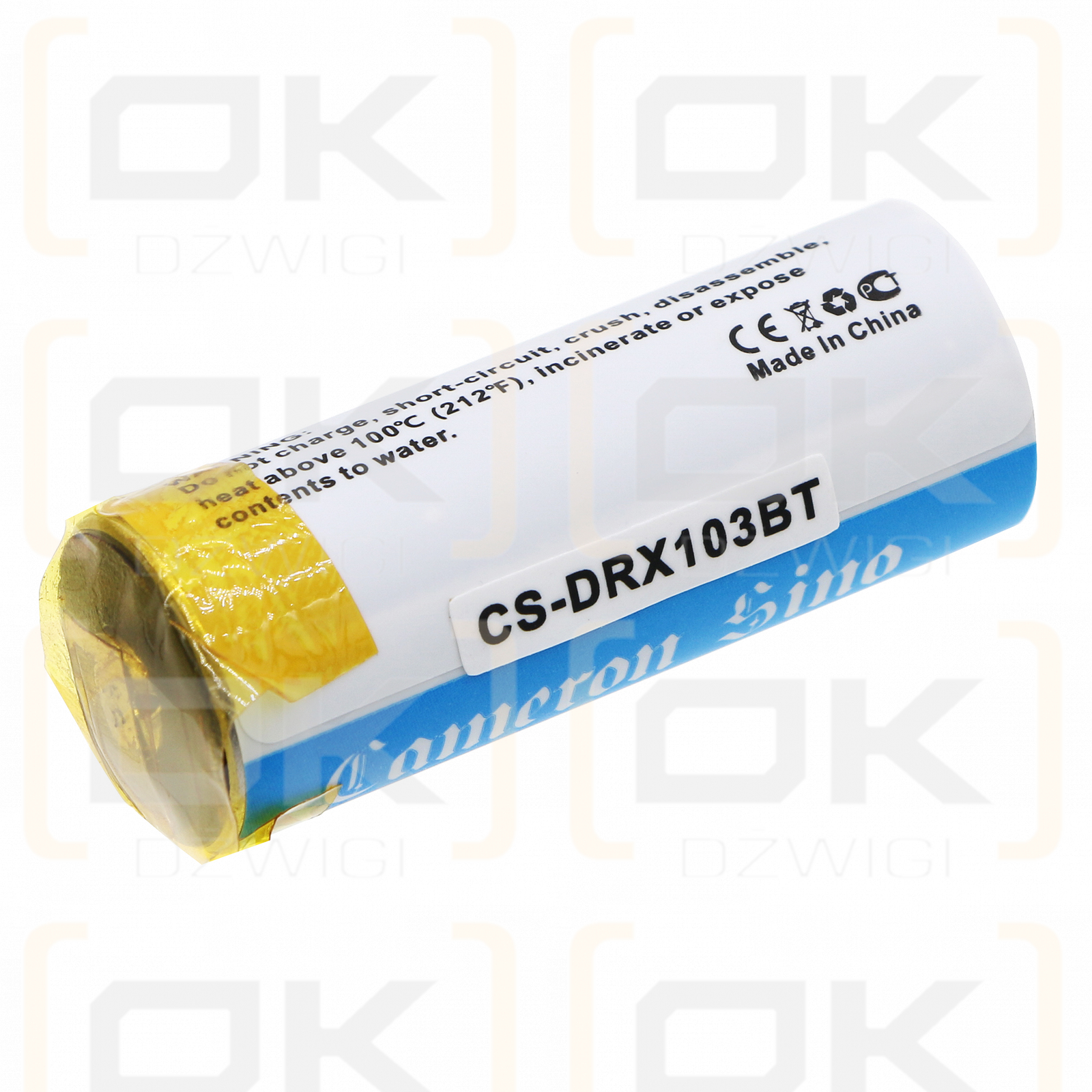 DAITEM 218-27D / BATV33 2200mAh Li-MnO2 3.0V (Cameron Sino)