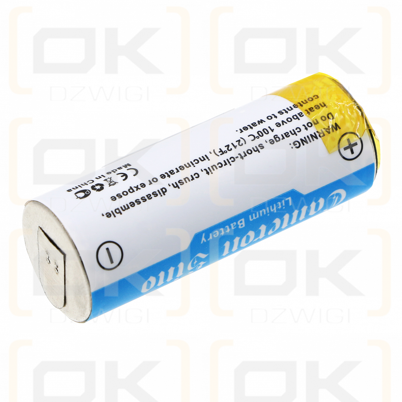 DAITEM 218-27D / BATV33 2200mAh Li-MnO2 3.0V (Cameron Sino)