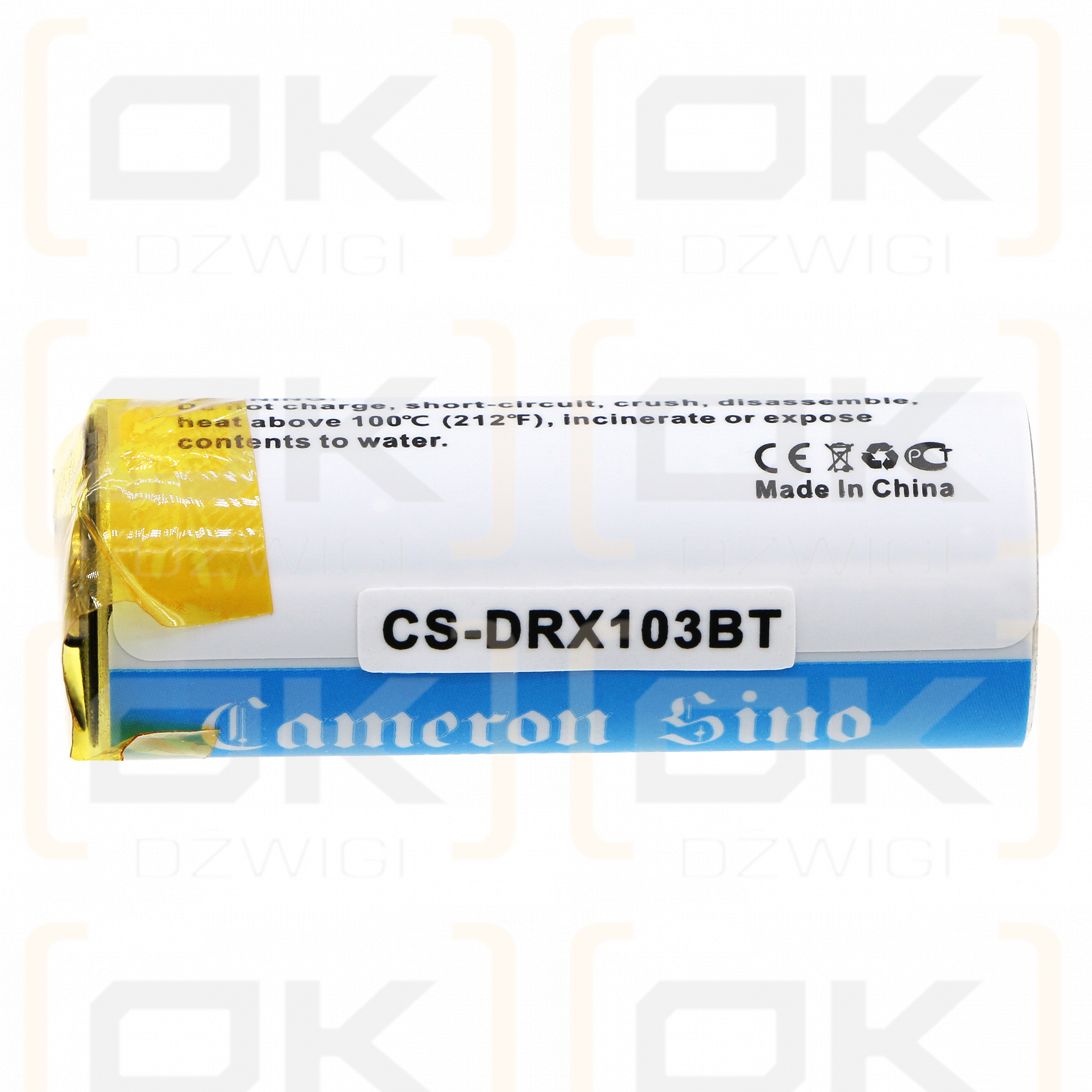 DAITEM 218-27D / BATV33 2200mAh Li-MnO2 3.0V (Cameron Sino)