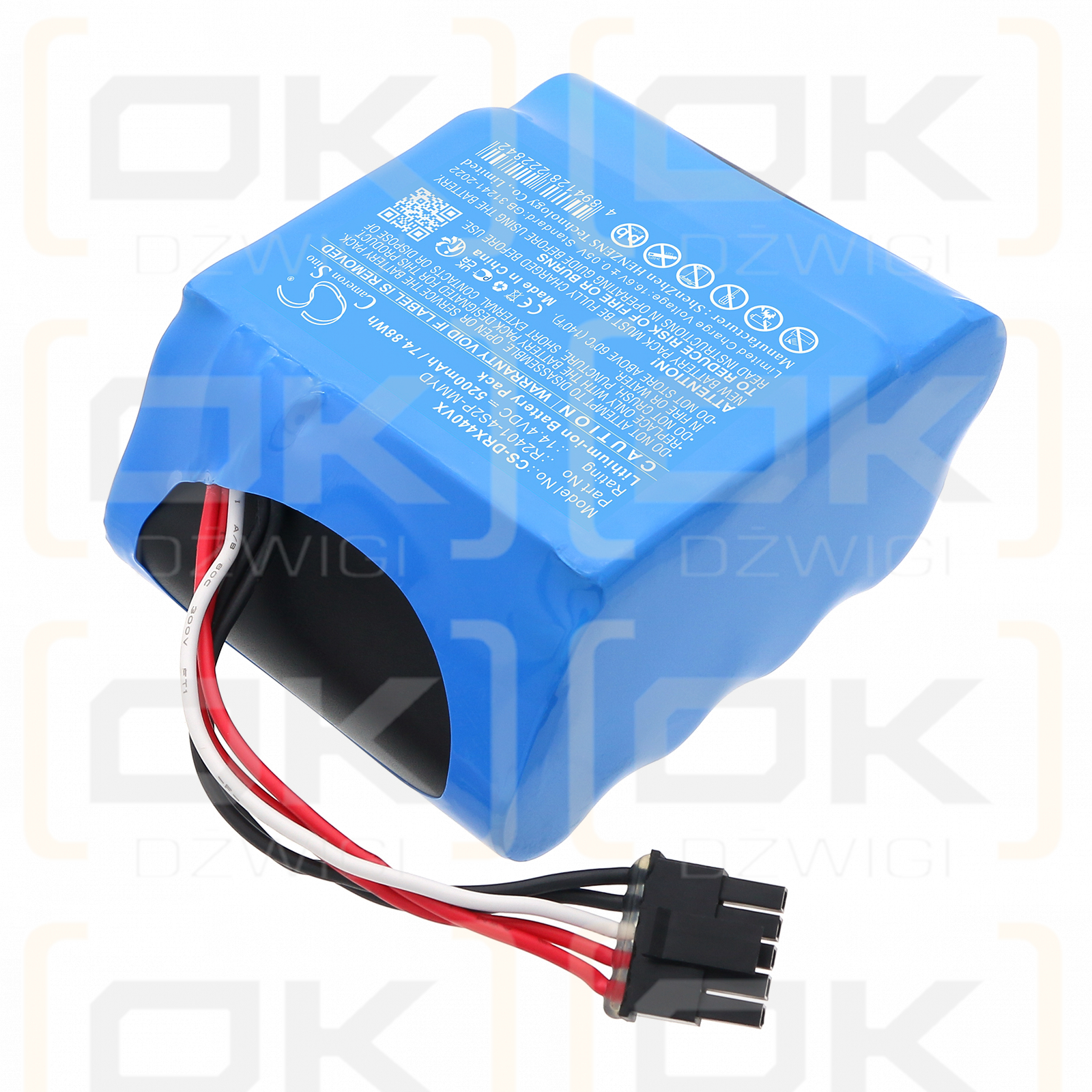 Dreame X40 Pro / R2401-4S2P-MMYD 5200 mAh Li-ion 14.4 V (Cameron Sino)