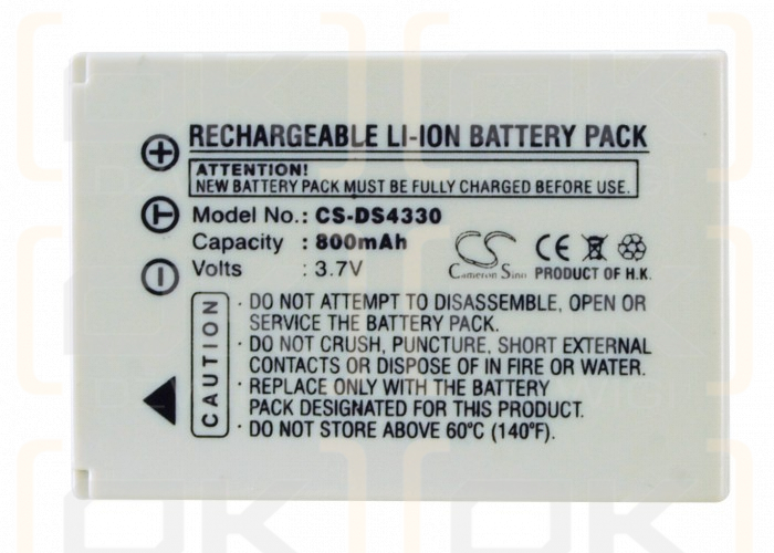 Batería BenQ S30 de 800 mAh y ion de litio de 3,7 V (Cameron Sino)