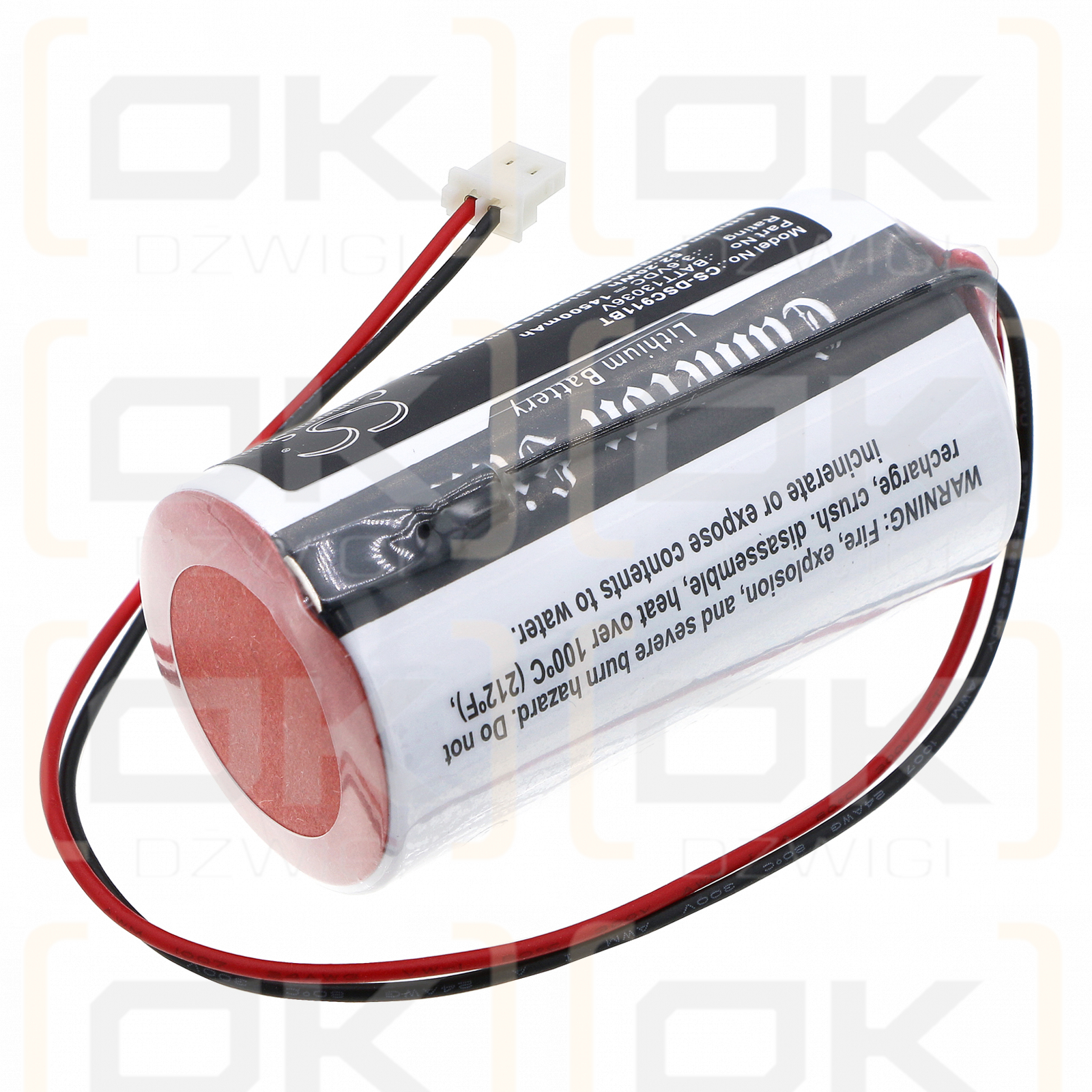 DSC PowerG wireless PG9911 sirens / BATT13036V 14500mAh Li-MnO2 3.6V (Cameron Sino)