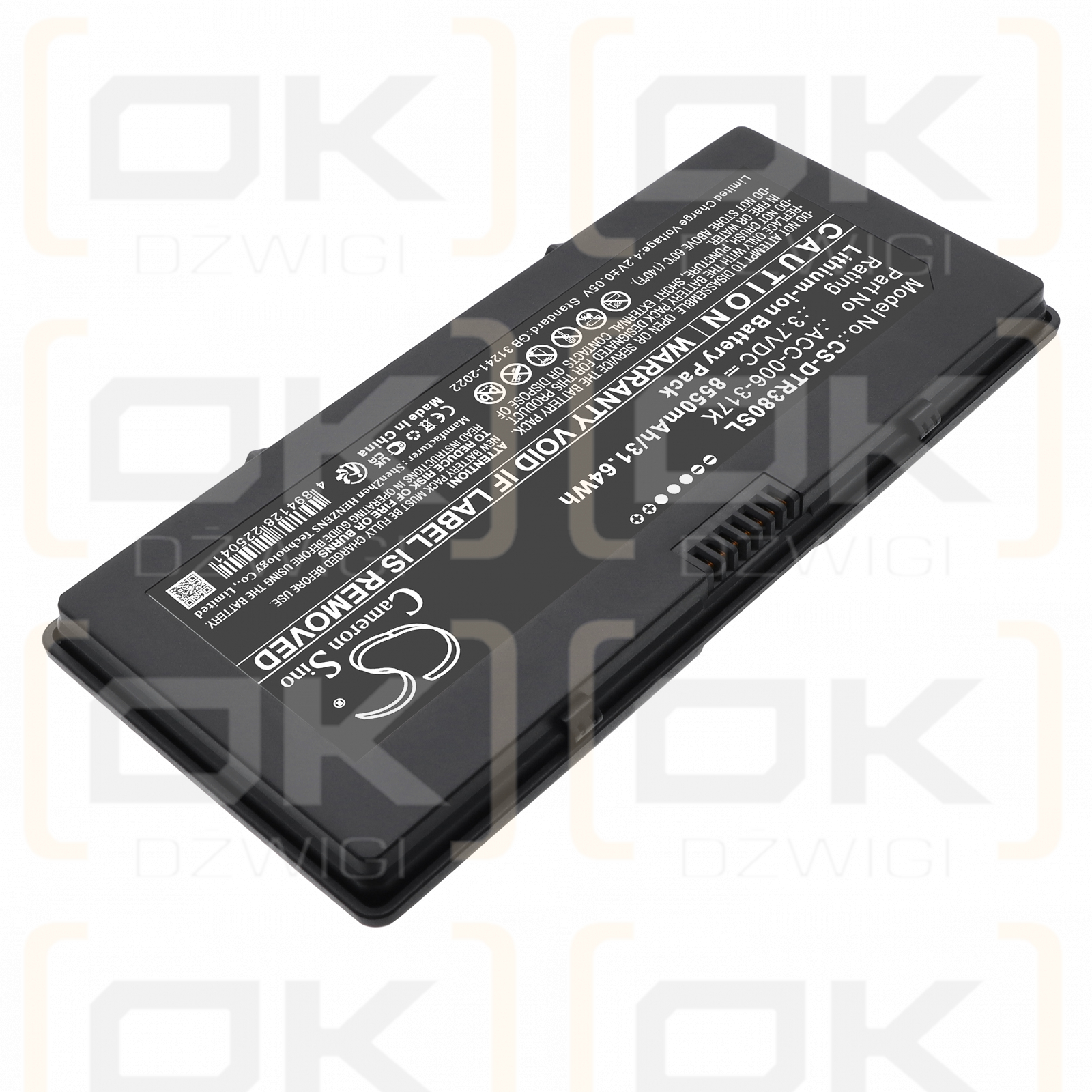Oracle Micros Tablet 700 / ACC-006-317K 8550 mAh Li-ion 3,7 V (Cameron Sino)