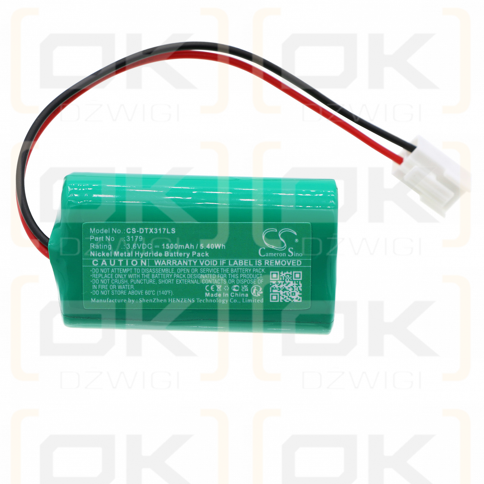 DOTLUX SALIDAmulti 3177 / 3179 1500mAh Ni-MH 3.6V (Cameron Sino)