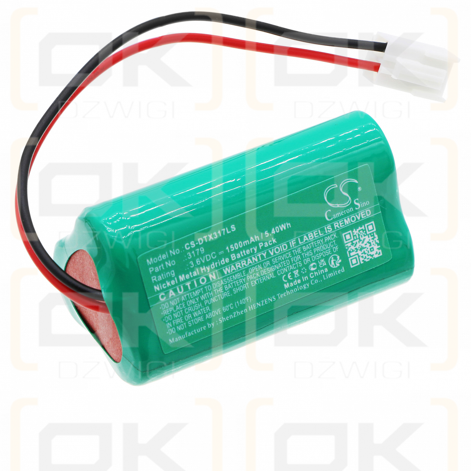 DOTLUX SALIDAmulti 3177 / 3179 1500mAh Ni-MH 3.6V (Cameron Sino)