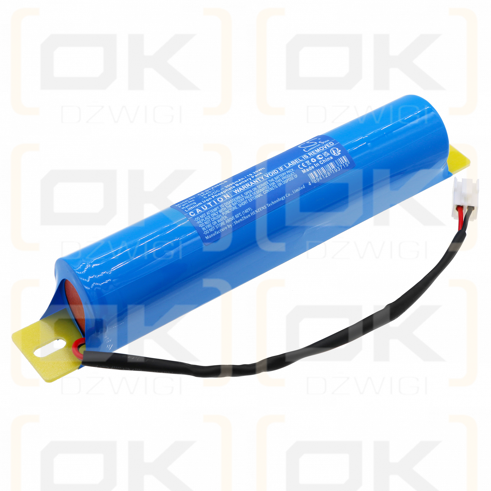 DOTLUX 3538-140180 / 3540-1 3000mAh LiFePO4 6.4V (Cameron Sino)