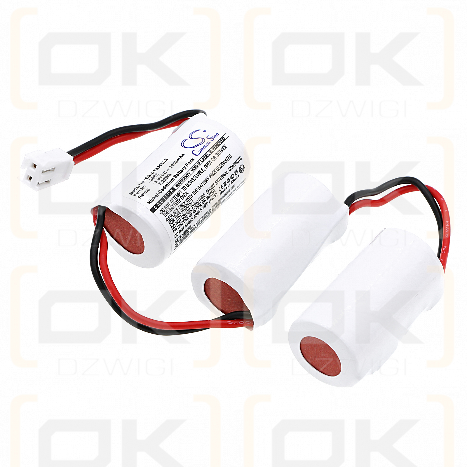 DOTLUX 3679 / 3682 2000 mAh Ni-CD 3,6 V (Cameron Sino)