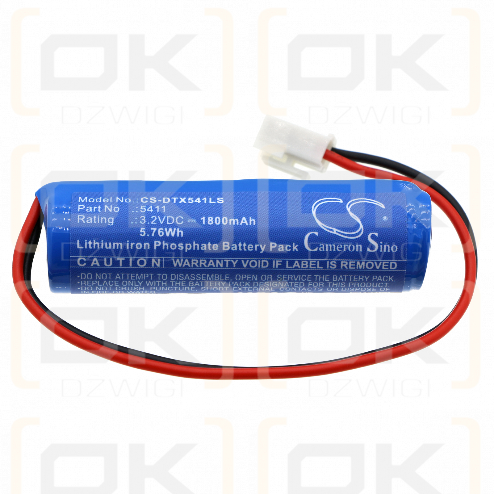 DOTLUX 3177-160120 / 5411 1800mAh LiFePO4 3.2V (Cameron Sino)