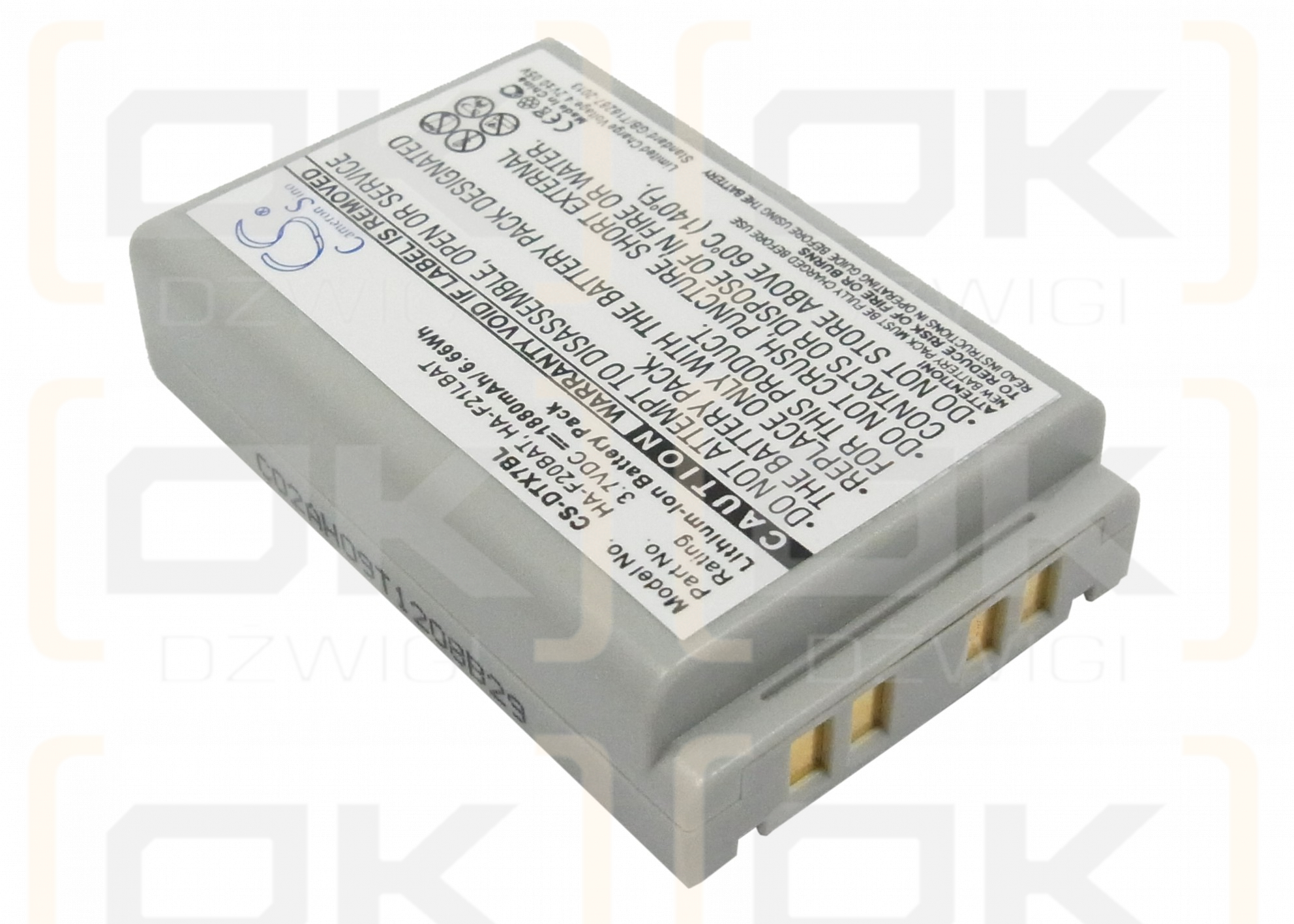 Casio DT-X7M10R / HA-F21LBAT 1880mAh Li-ion 3.7V (Cameron Sino)